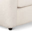 Armchair - Ivory White Boucle