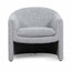 Armchair - Charcoal White Boucle