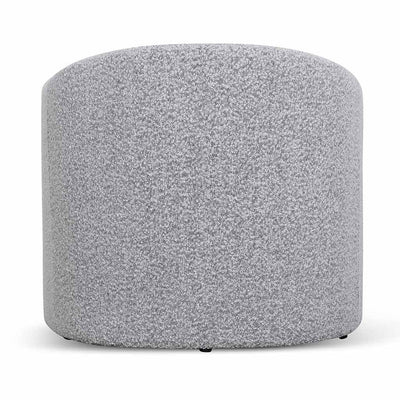 Armchair - Charcoal White Boucle