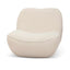 Lounge Chair - Ivory White Boucle