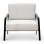 Fabric Lounge Chair - Silver Grey