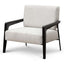 Fabric Lounge Chair - Silver Grey