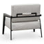 Fabric Lounge Chair - Silver Grey