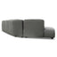 Right Return Modular Fabric Corner Sofa - Graphite Grey