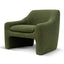 Fabric Armchair - Khaki Green