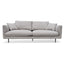 4 Seater Fabric Sofa - Passive Grey