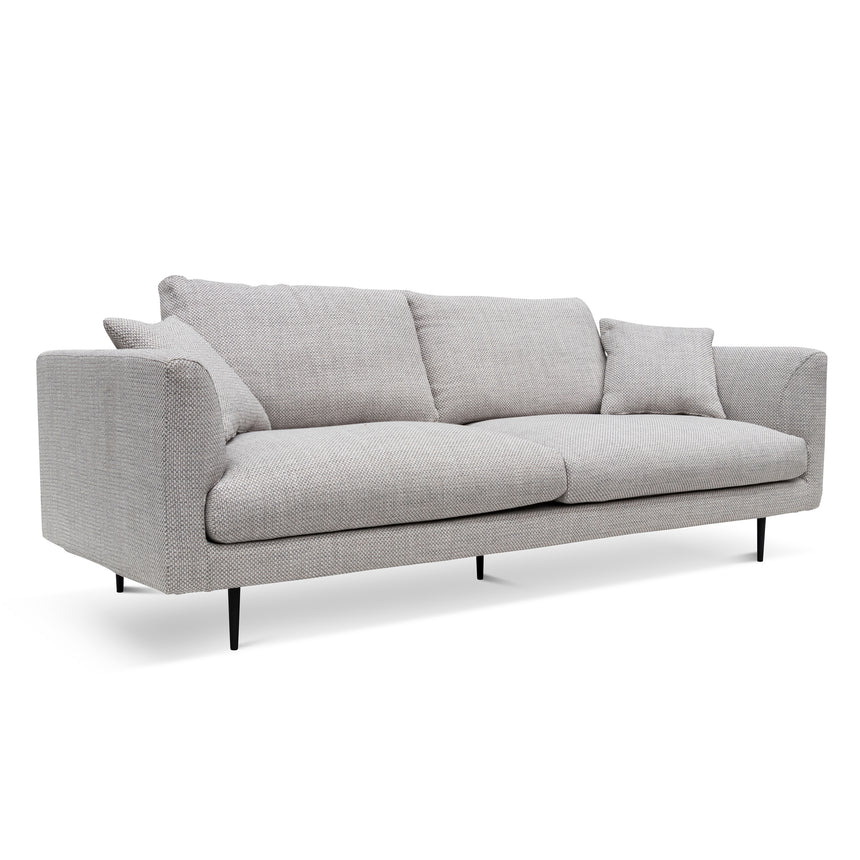 4 Seater Fabric Sofa - Passive Grey