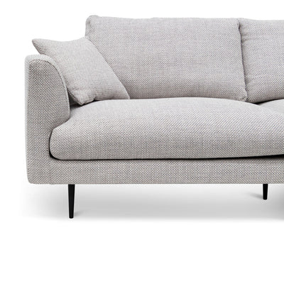 4 Seater Fabric Sofa - Passive Grey