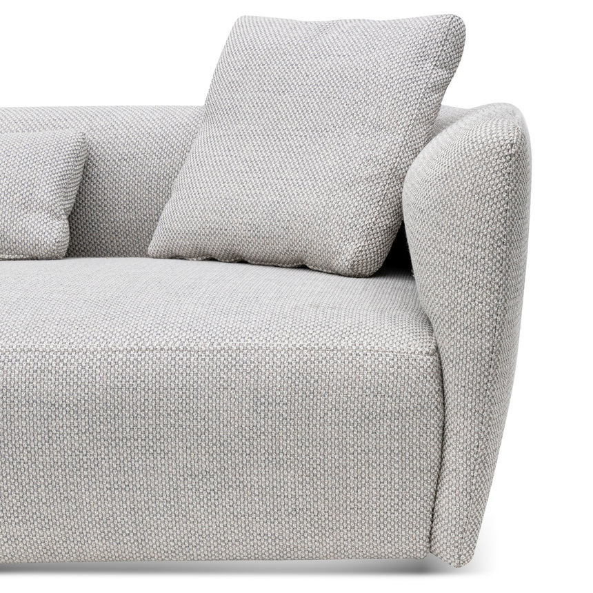 3 Seater Fabric Sofa - Passive Grey