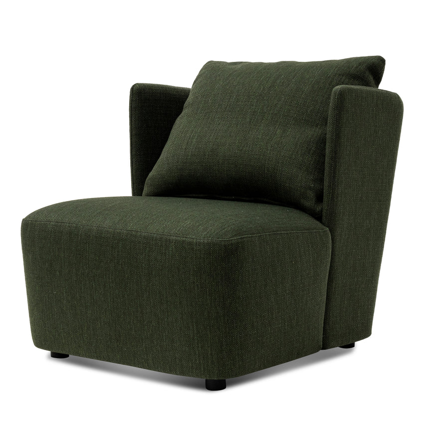 Fabric Armchair - Fir Green