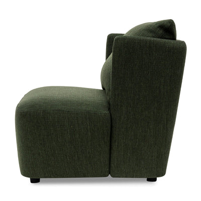 Fabric Armchair - Fir Green