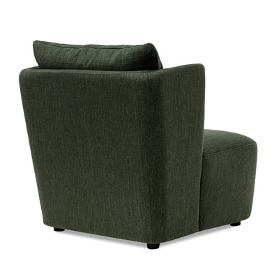 Fabric Armchair - Fir Green