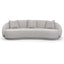 Velvet 4 Seater Sofa - Ash Grey Boucle