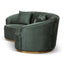 3 Seater Sofa - Dark Green Velvet