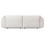 3 Seater Sofa - White Wash Boucle