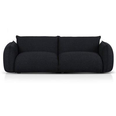 3 Seater Sofa - Black Boucle