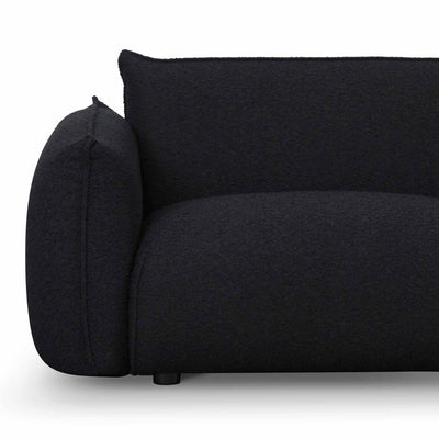 3 Seater Sofa - Black Boucle