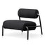 Lounge Chair - Black Boucle