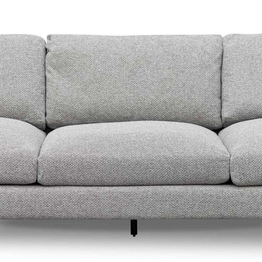 4 Seater Fabric Sofa - Sterling Charcoal