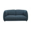 2 Seater Fabric Sofa - Dark Blue