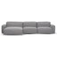 Left Chaise Sofa - Graphite Grey
