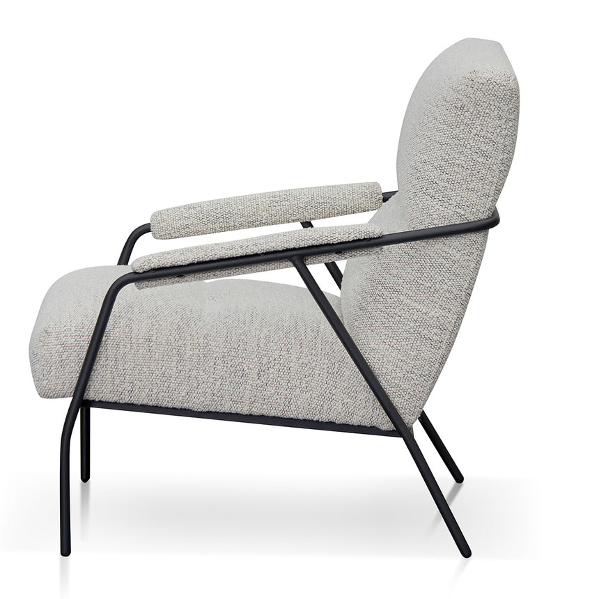 Fabric Armchair - Fog Grey