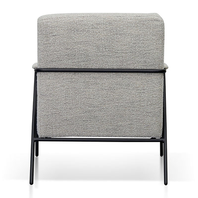 Fabric Armchair - Fog Grey