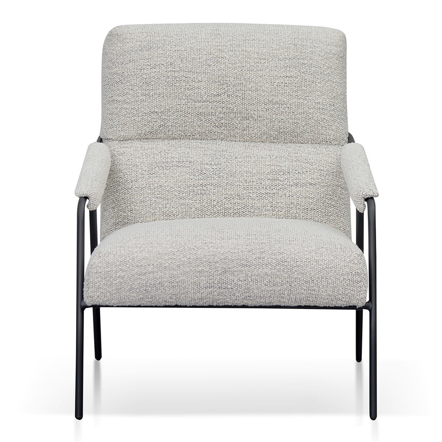 Fabric Armchair - Fog Grey