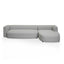 Right Chaise Sofa - Grey