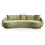 4 Seater Fabric Sofa - Elegant Sage