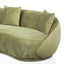 4 Seater Fabric Sofa - Elegant Sage