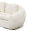 3 Seater Sofa - Ivory White Boucle