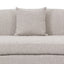 3 Seater Sofa - Ash Grey Boucle