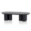 1.3m Coffee Table - Full Black