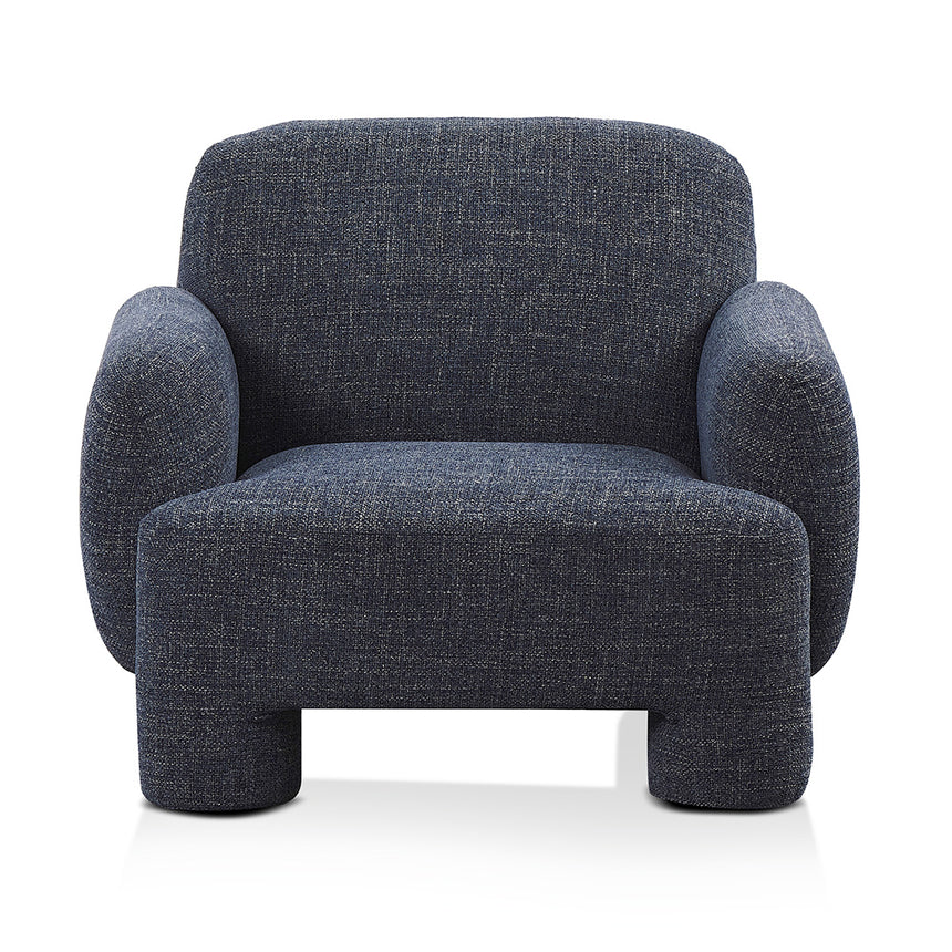 Armchair - Moss Navy Blue