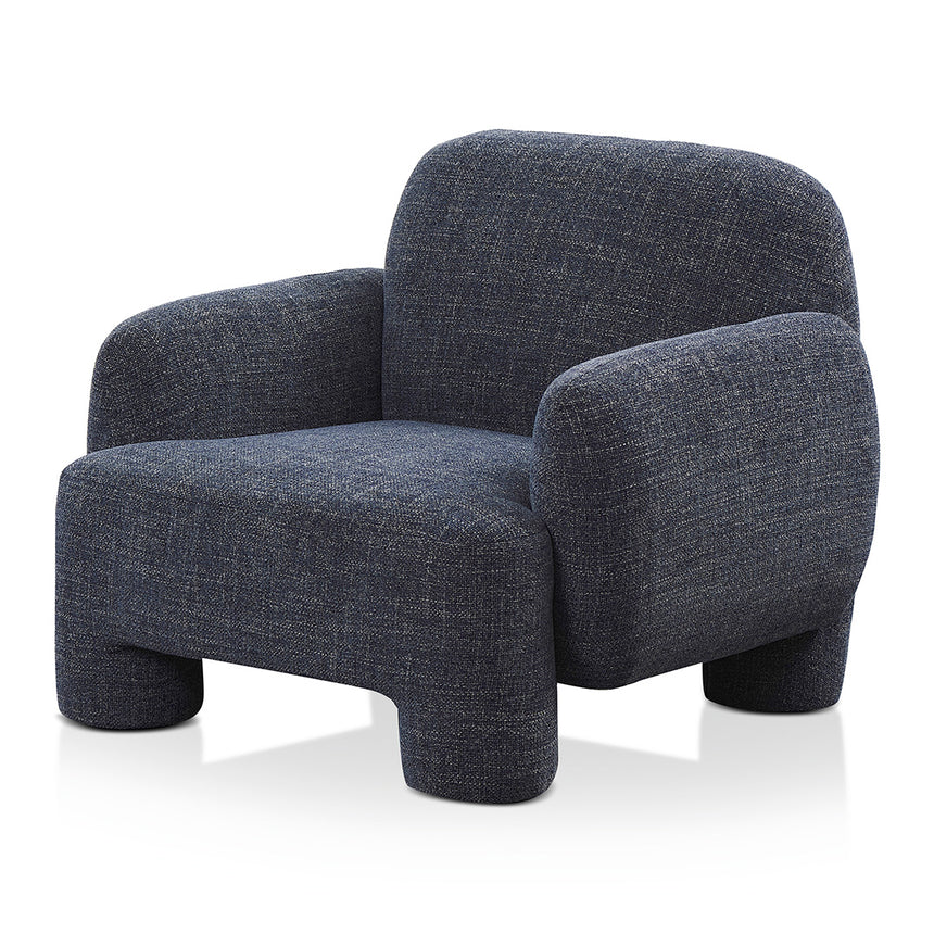 Armchair - Moss Navy Blue