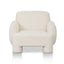 Armchair - Ivory White Boucle