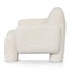 Armchair - Ivory White Boucle