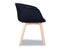 Lonsdale Arm Chair - Natural - Black Fabric