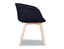 Lonsdale Arm Chair - Natural - Black Fabric