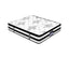 Giselle Bedding 34cm Mattress Euro Top Pocket Spring Queen