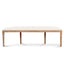 1.48m Oak Bench -Light Beige