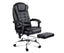 8 Point Reclining Message Chair - Black