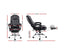 8 Point Reclining Message Chair - Black