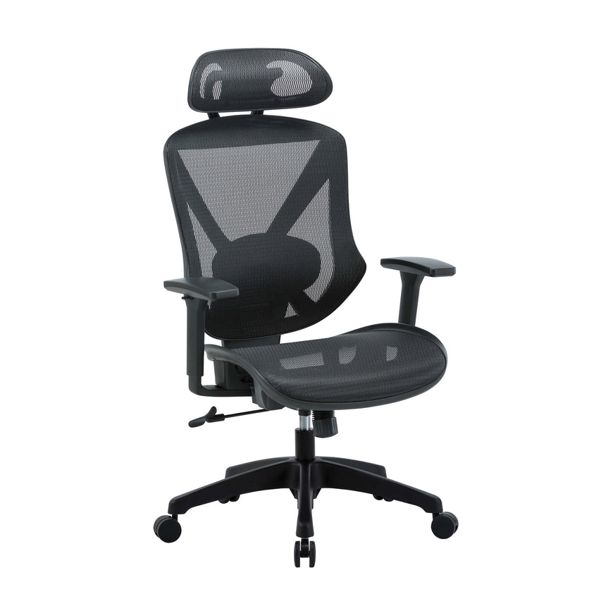 Mesh Ergonomic Office Chair - Black