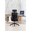 Mesh Ergonomic Office Chair with Headrest - Black