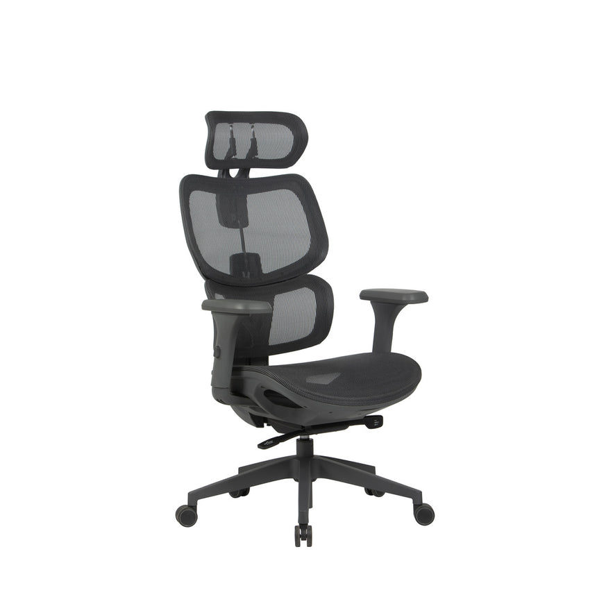 Mesh Office Chair - Full Black