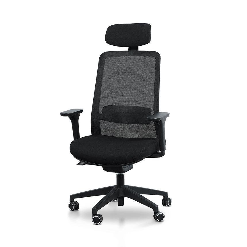 Mesh Office Chair - Full Black