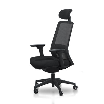 Mesh Office Chair - Full Black