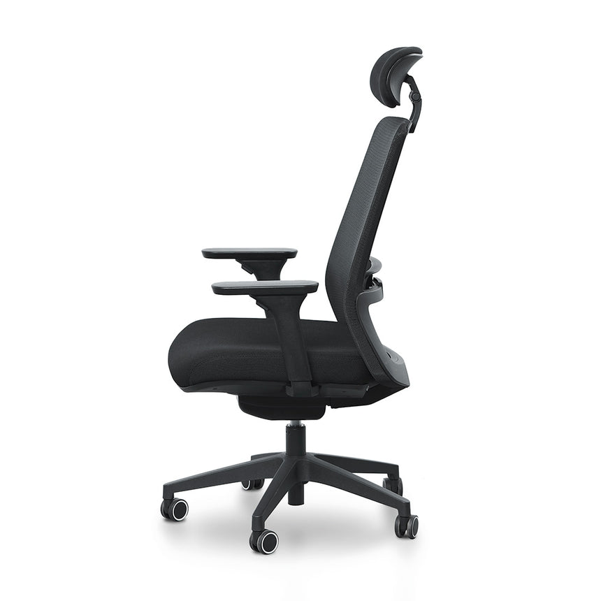 Mesh Office Chair - Full Black